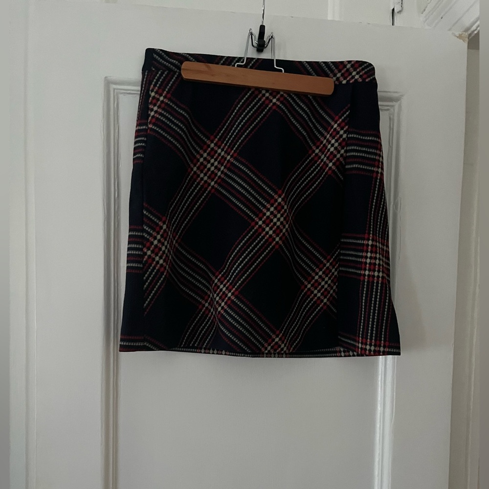 Plaid Mini Skirt